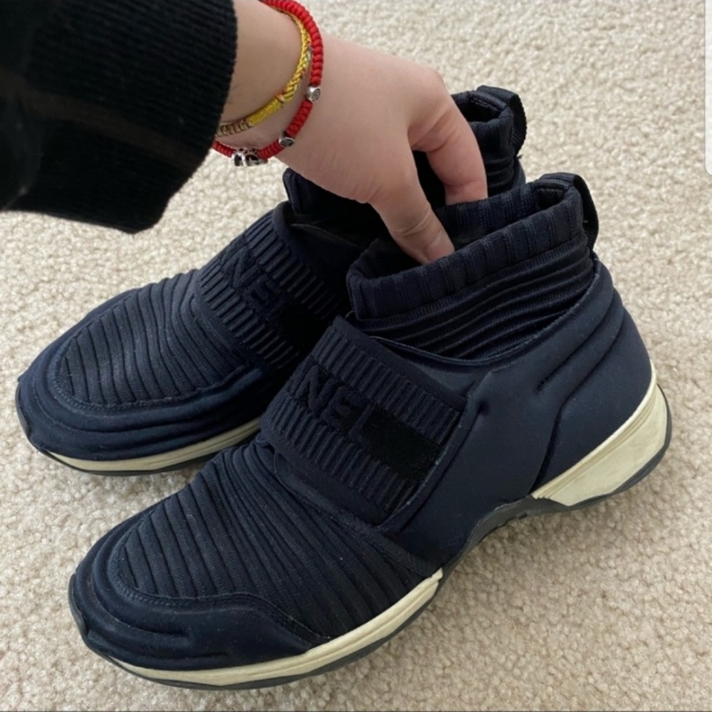 Chanel Black Sneakers